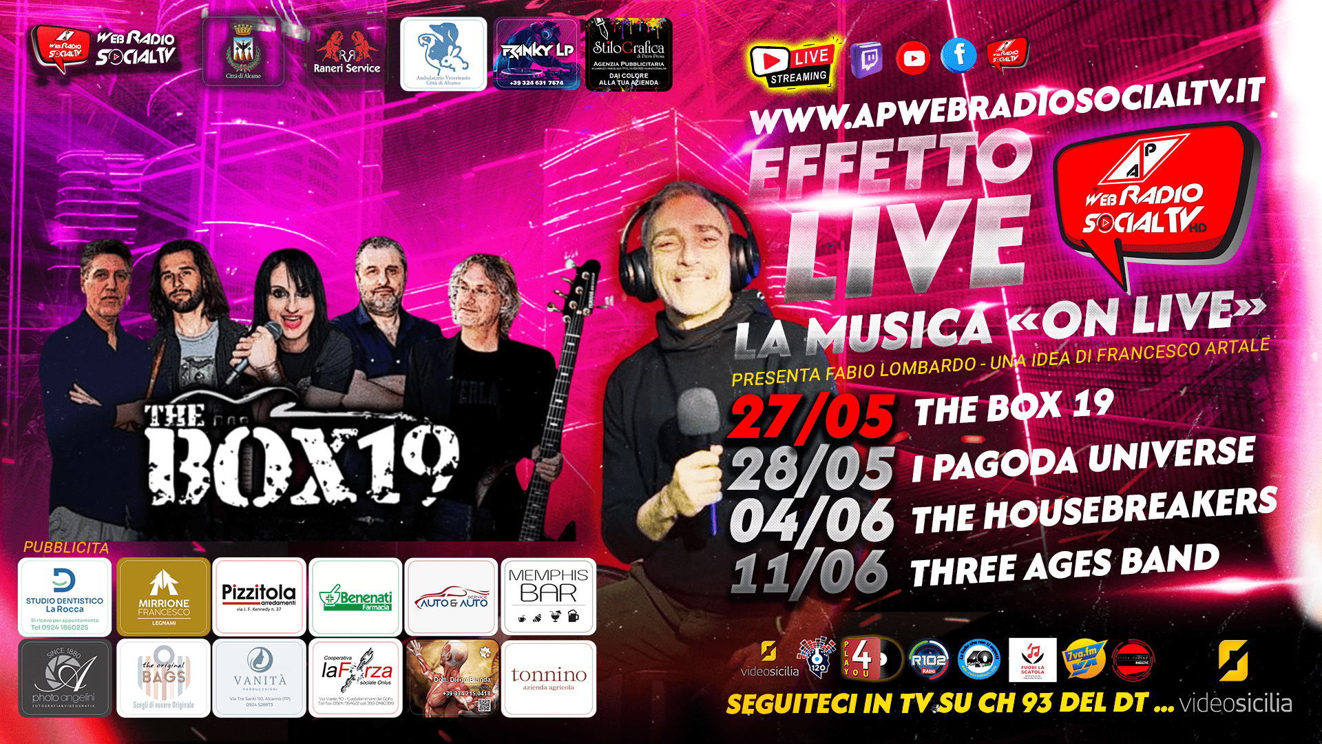  effetto live ap web radio magazine